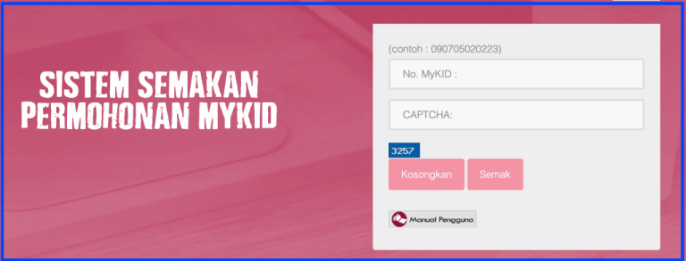Semakan MyKid